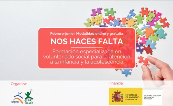 Formación en Voluntariado Social "Fasnos Falta"