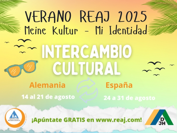 Verán REAJ 2025: Intercambio cultural Alemania – España