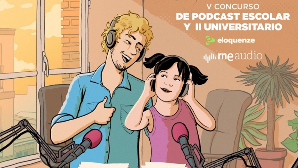 Concurso de podcast escolar e universitario