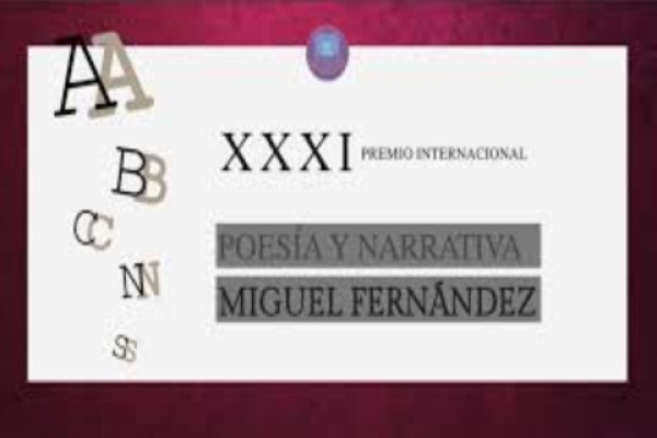 XXXI Premio internacional de poesía e narrativa Miguel Fernández