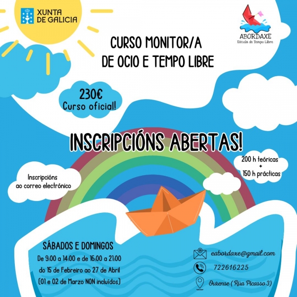 curso de monitor de tempo libre