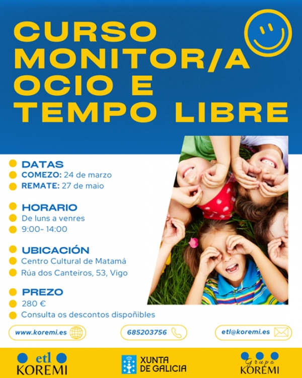 Curso monitor de tiempo libre