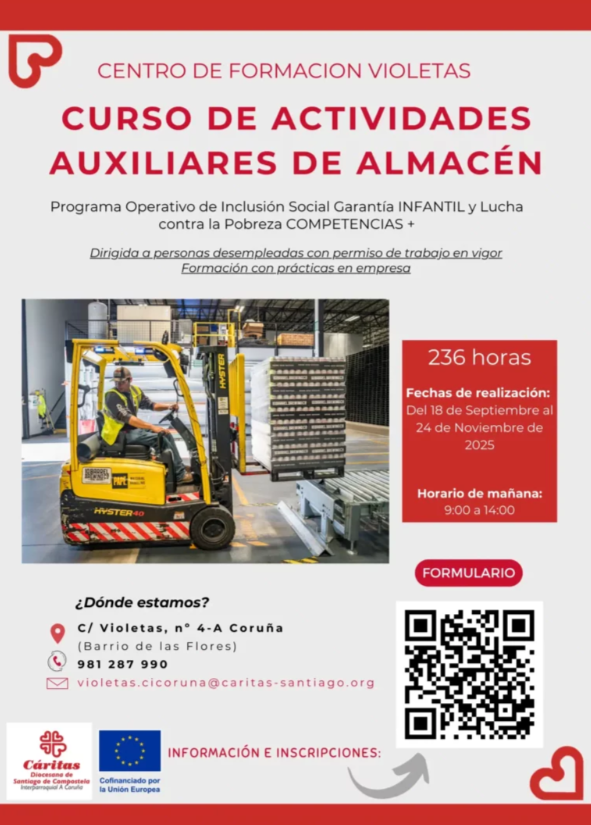 caritas emprego