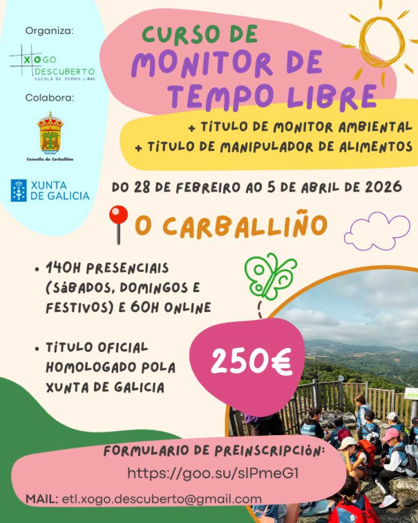 curso de tempo libre 