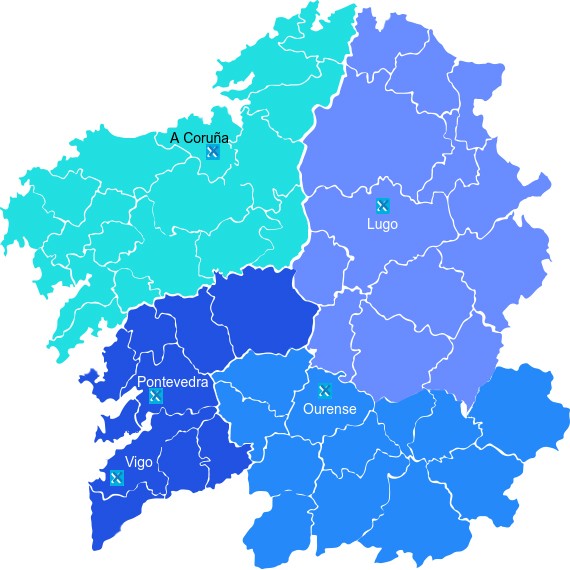 Centros de Xuventude en Galicia