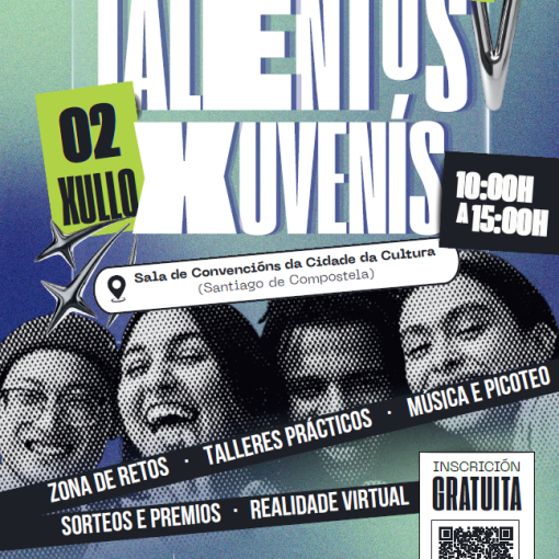 Feira de Emprego - Talentos Xuvenís. Xoves 2 de xullo de 2026
