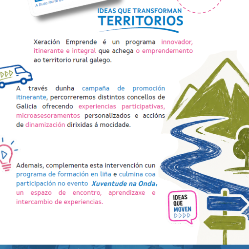 Xeración Emprende. A ruta rural do emprendemento xuvenil